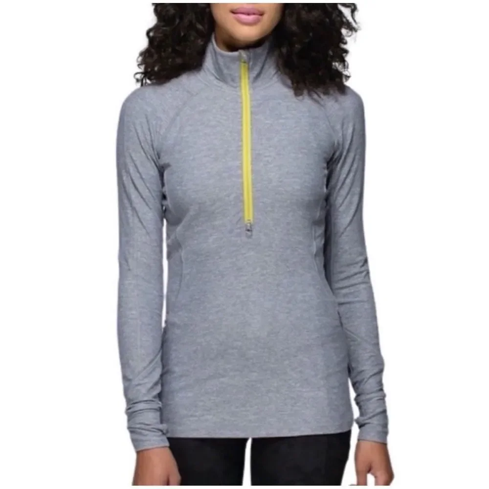 Lululemon Race Your Pace half zip Jacket. Womens. Sz 6